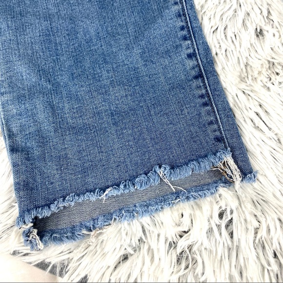 Lucky Brand Ginger Skinny Frayed Hem Light Wash Jeans EUC - Picture 7 of 16